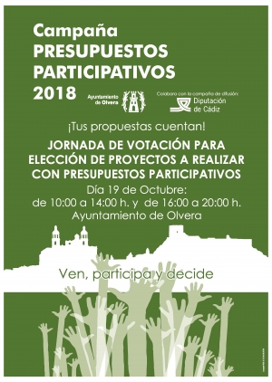 Jornada de votación para elección de proyectos a realizar con Presupuestos Participativos