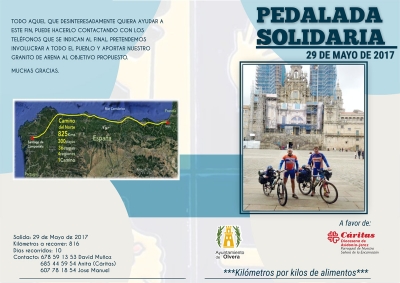 La iniciativa &#039;Pedalada Solidaria&#039; ya está en marcha