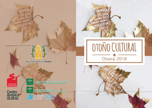 Programación Otoño Cultural 2016