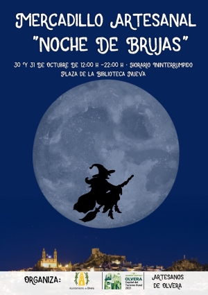 Mercadillo Artesanal &#039;Noche de Brujas&#039;