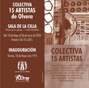 Exposición colectiva &#039;15 artistas de Olvera&#039;