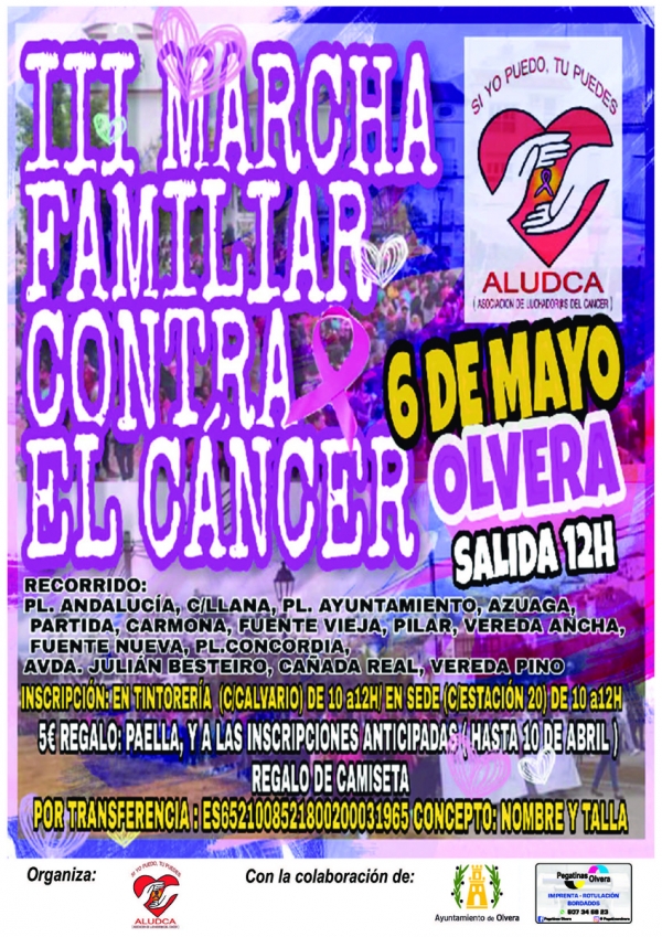 III Marcha familiar contra en cáncer