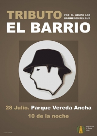 Tributo a El Barrio en el Parque de la Vereda Ancha