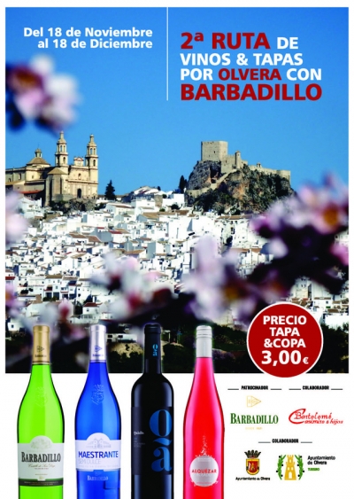 2ª  Ruta de vinos &amp; tapas por Olvera con Barbadillo