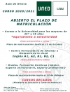 Abierto el plazo de matrícula en el Aula de la UNED