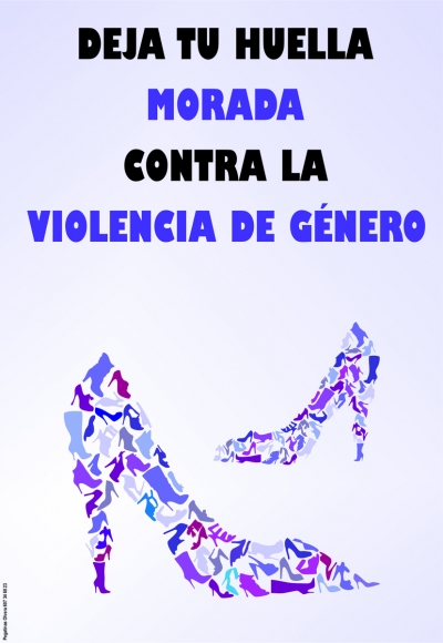 Deja tu huella morada contra la violencia de género