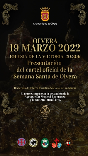 Presentación del cartel anunciador de la Semana Santa