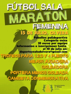 Fútbol Sala Maratón Femenina